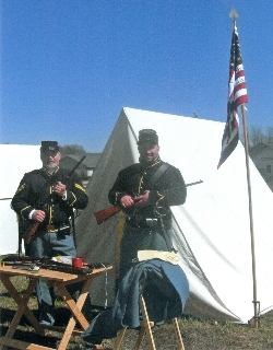 Firearms demonstration